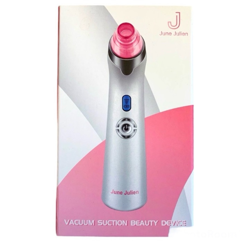 Blackhead Remover Vacuum - June Julien Facial Pore Deep Cleanser Acne Treatment